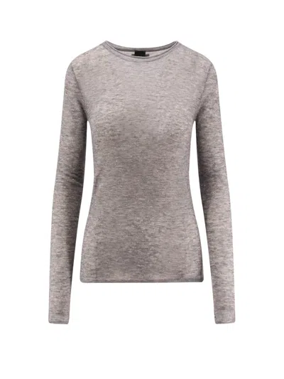 PINKO PICO WOOL TOP WITH RHINESTONES