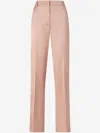 Pinko Elegant Satin Trousers For Ceremonies
