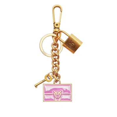 Pinko Pink  Gold Earrings