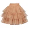 Pinko Woman Mini Skirt Apricot Size 4 Polyamide