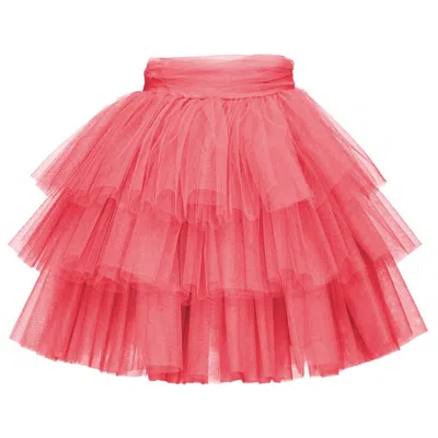 Pinko O Nylon Women's Skirt In Pink