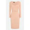Pinko Abito Midi Rosa Cipria