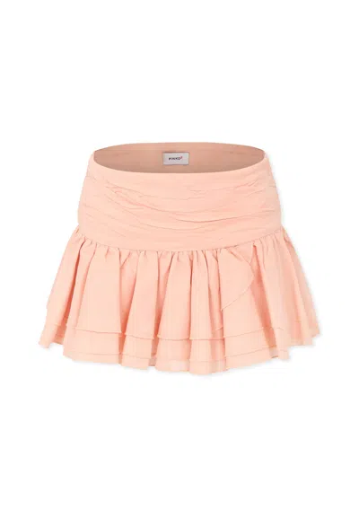 Pinko Kids' Pink Skirt For Girl