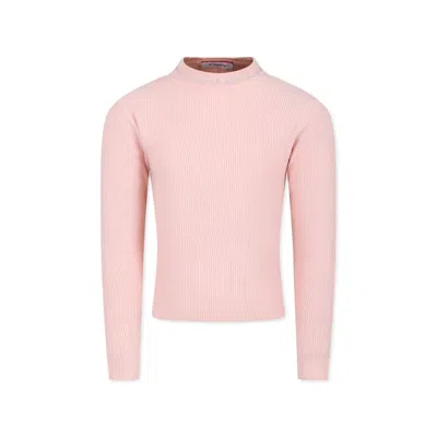 Pinko Kids' Pink Turtleneck For Girl