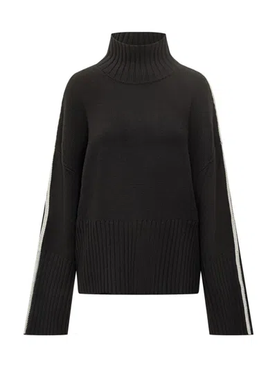 Pinko Barbados Black Turtleneck Sweater