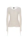 Pinko Cardigan  Zelig Made Of Knitted In Bianco