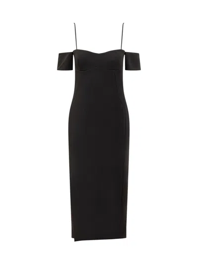 Pinko Black Dress With Thin Straps