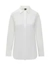 Pinko Cassata Shirt With Jewel Detail In White