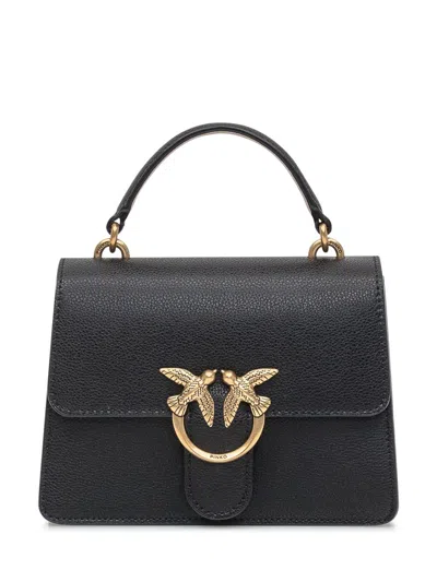 Pinko Hand Bag In Black