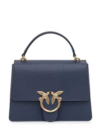 Pinko Hand Bag In Blue