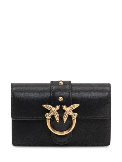 Pinko Love Mini Icon Bag In Black