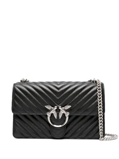 Pinko Love One Chevron Bag