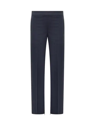 Pinko Pugliese Straight Trousers In Blue