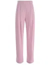 Pinko Trousers  Montano Made Of Crêpe In Rosa