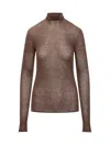 Pinko Sweater In Brown