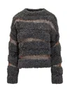 Pinko San Domino Sweater In Gray