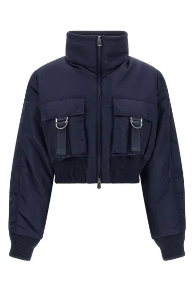 Pinko 'pinot' Bomber Jacket In Blue