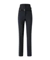 Pinko Pinstripe Poly Wool Bustier Trousers In Multi