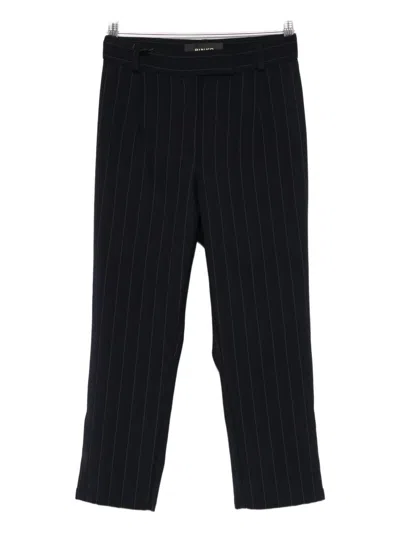 Pinko Pinstripe Trousers In Black
