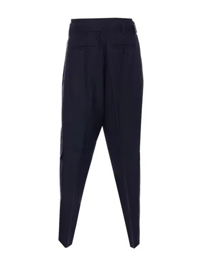 Pinko Piove Pants In Blu Tenebra