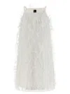 Pinko Feathered A-line Mini Dress