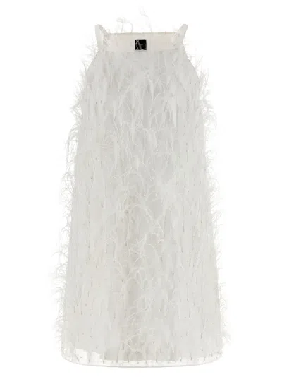 PINKO PIRIPICCHIO DRESSES WHITE