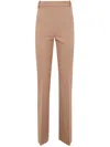 Pinko Belt Trousers In Brown