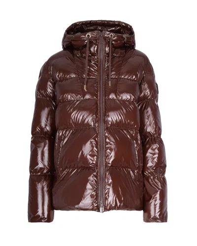 PINKO PIUMINO IMBOTTITO MARRONE