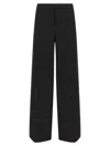 Pinko Trousers Blacks And Greys In Multi
