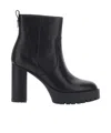 Pinko Platform Ankle Boots In Black