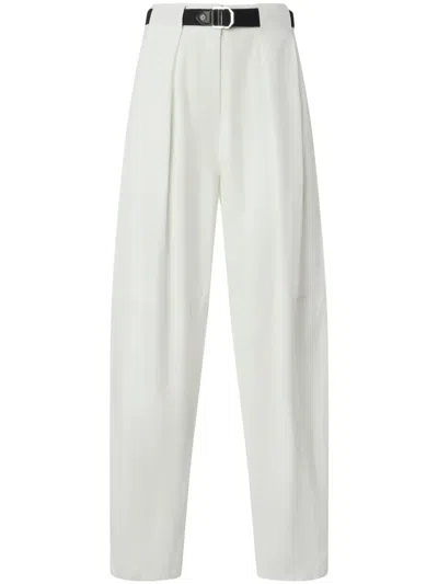 PINKO PLEAT-DETAIL TROUSERS