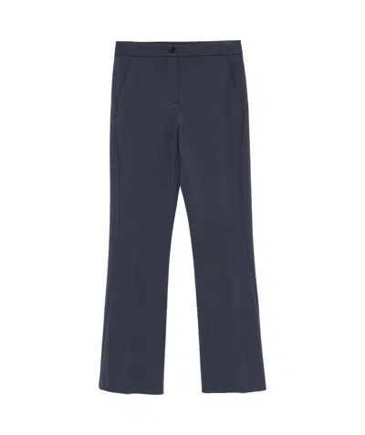 Pinko Pleated Casual Pants In Black