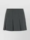 Pinko Pleated Design Skirt Named Christina In Gray