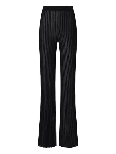 PINKO PLEATED FLARED TROUSERS