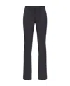 Pinko High-waisted Cropped Trousers In Black