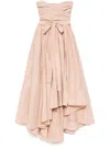 PINKO PLEATED MAXI DRESS
