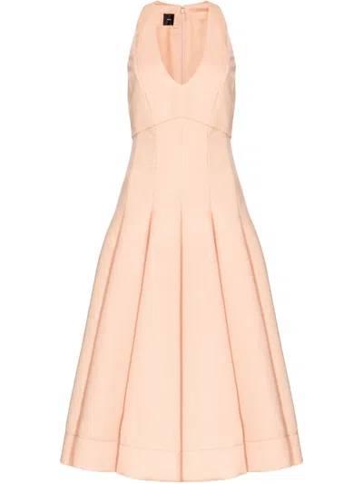Pinko Pleated Midi Dress