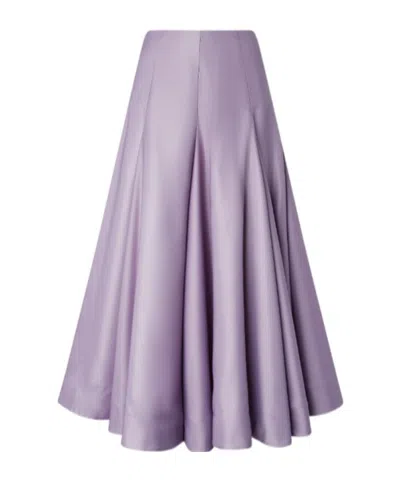 PINKO PLEATED MIDI SKIRT