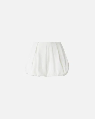 PINKO MINI-JUPE BOULE PLISSÉE EN POPELINE