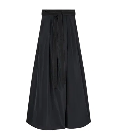 Pinko Pleated Skirt In Black