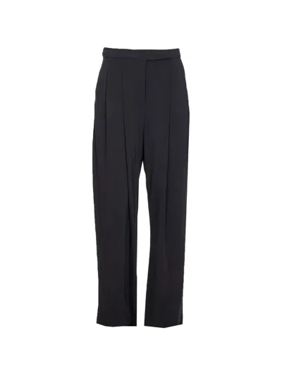 Pinko Pleated Trousers In Black