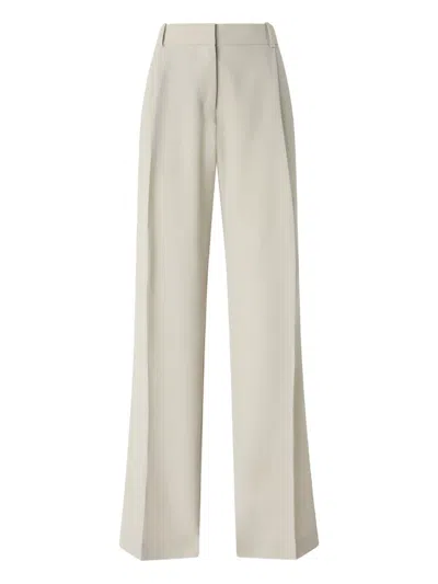 Pinko Pleated Trousers In Neutral