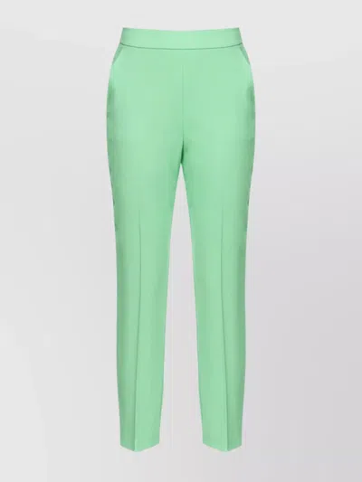 PINKO PLEATED TROUSERS WITH SIDE POCKETS AND BELT LOOPS