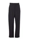 Pinko Flared Trousers With Belt Loops And Pockets In Blue
