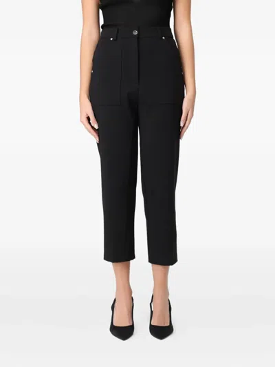 Pinko Pocket Detail Trousers In Black