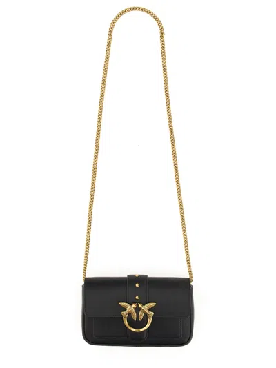 Pinko Pocket Love One Bag In Black