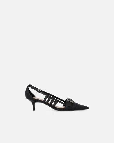 PINKO ESCARPINS SLINGBACK À BOUT POINTU EN CUIR NAPPA
