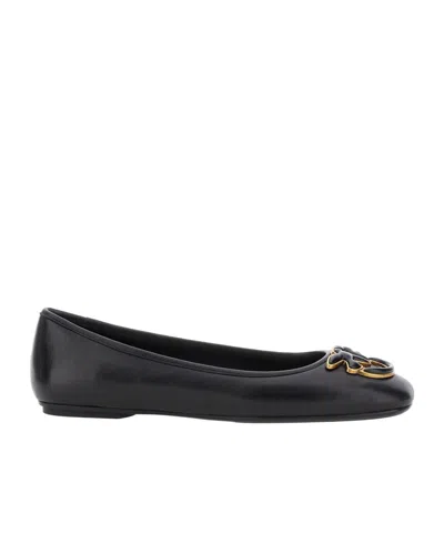 PINKO POINTED-TOE FLATS