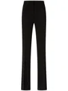 Pinko Flattering Tailored Trousers With Classic Waistband In Black