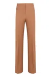 Pinko Pollo Flared Pants In Beige
